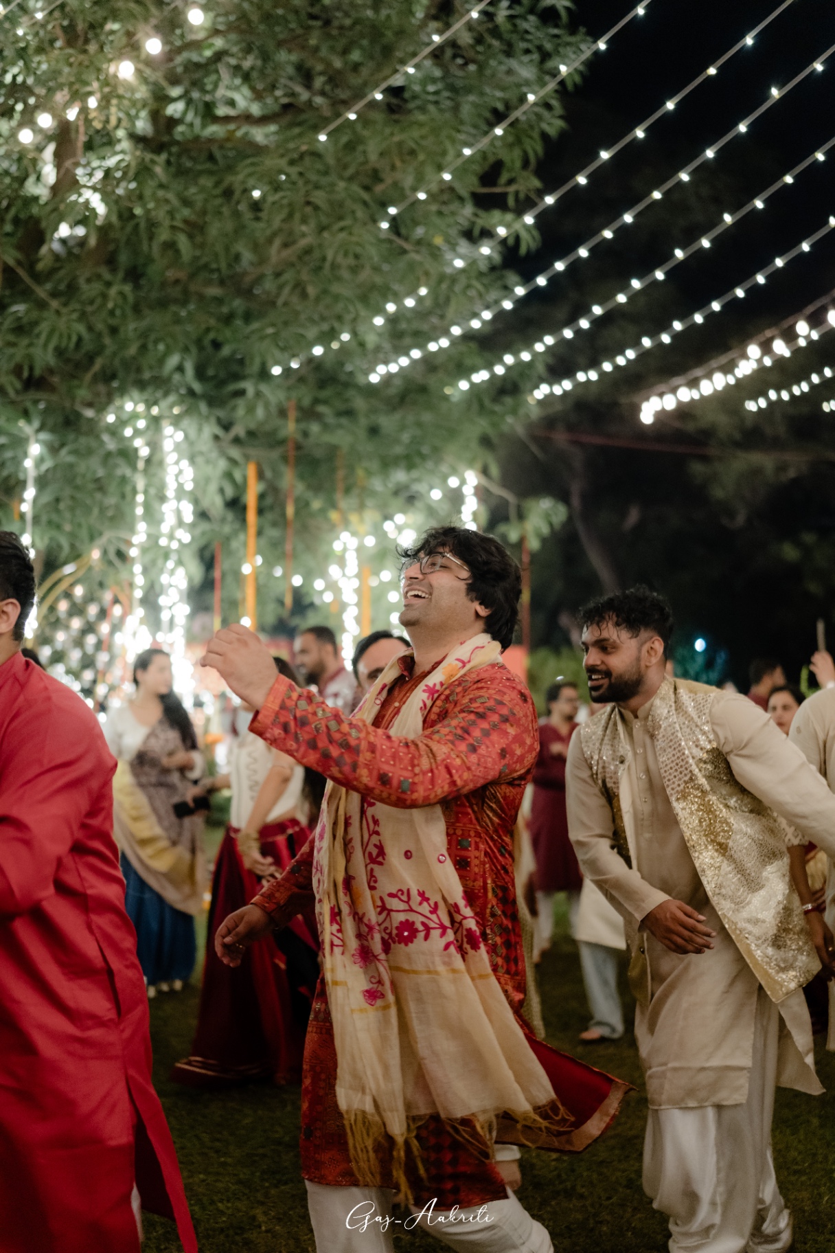 Laughter on the dance floor