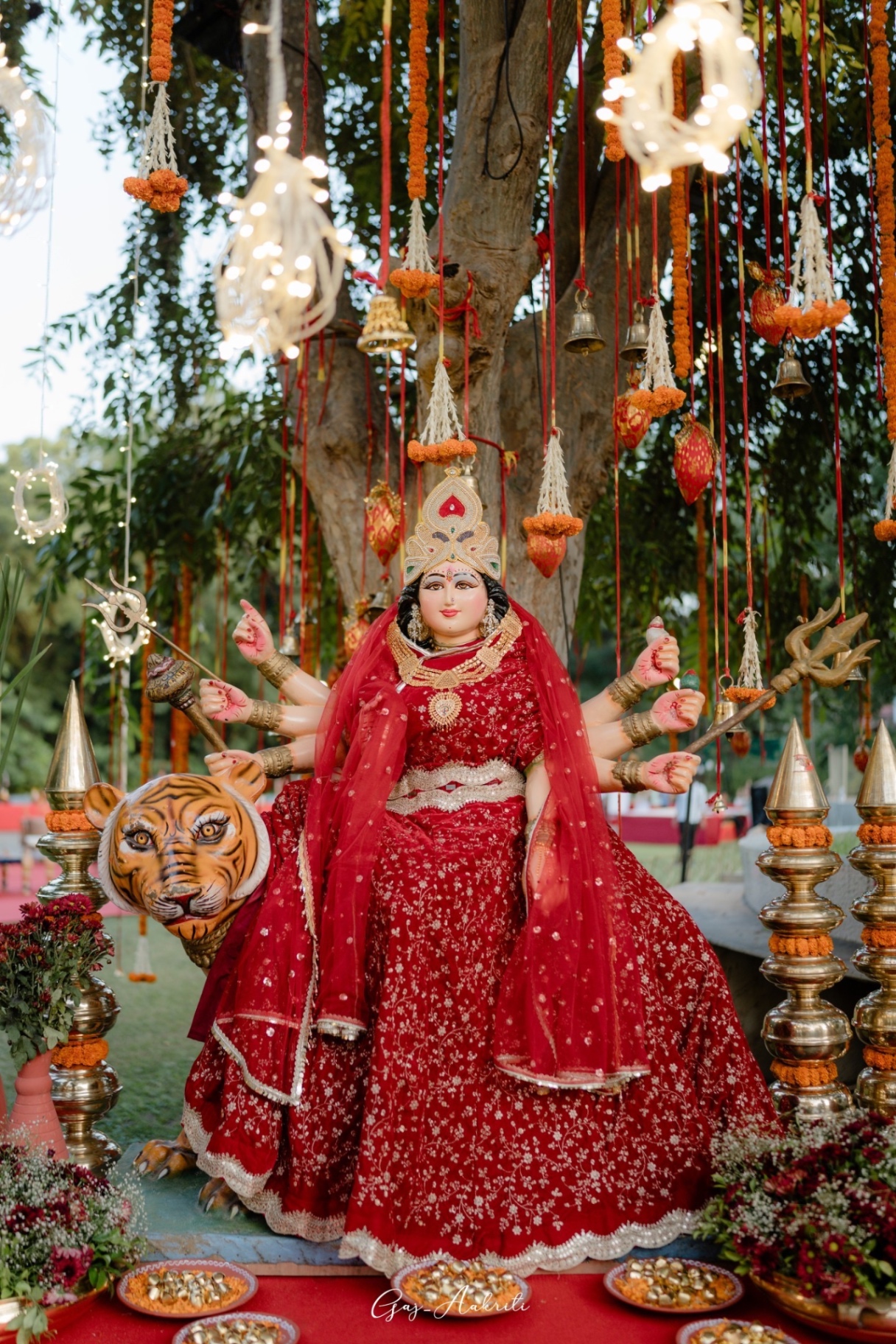 Maa Durga shrine