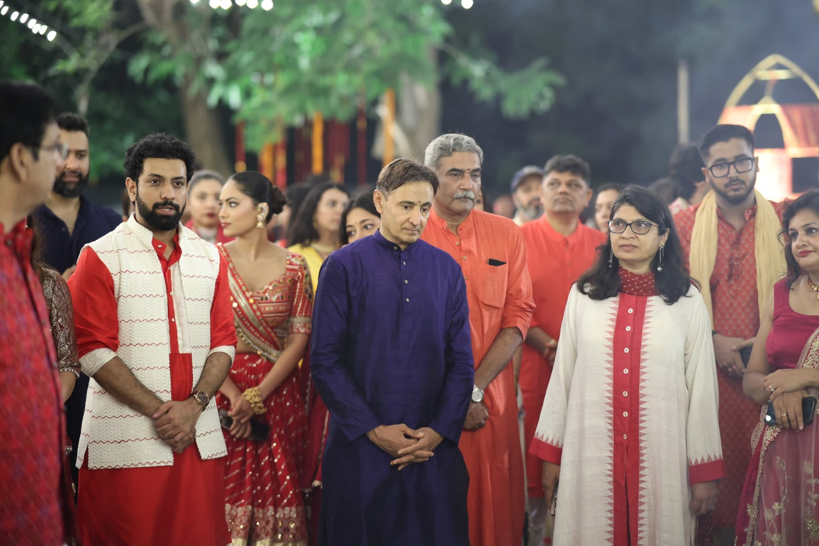 Aarambh evening with the organising circle